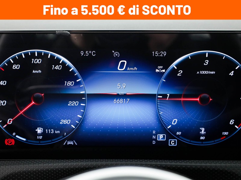 Mercedes Classe A 200 d sport 4matic auto diesel nero