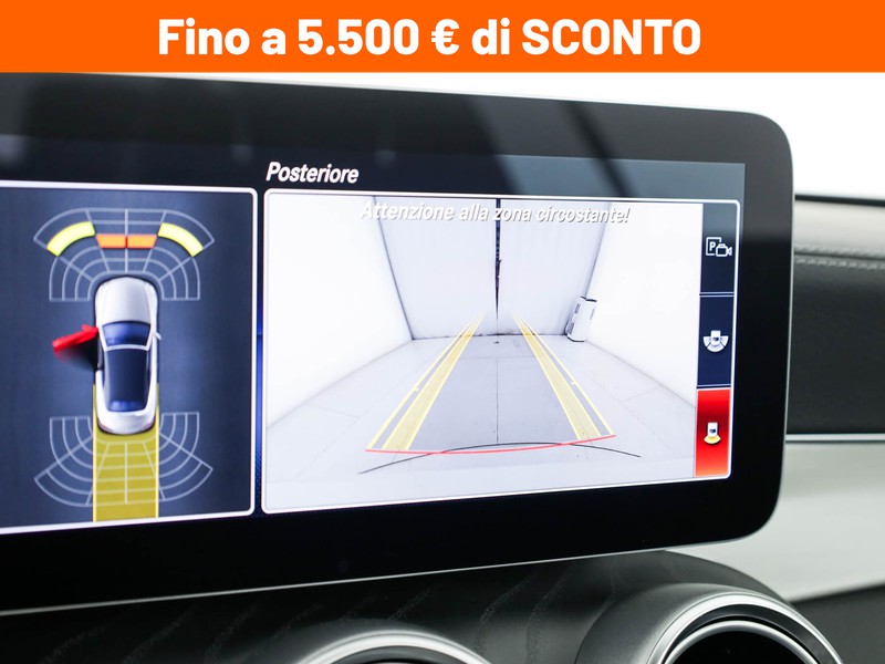 Mercedes Classe C Cabrio cabrio 220 d premium auto diesel bianco