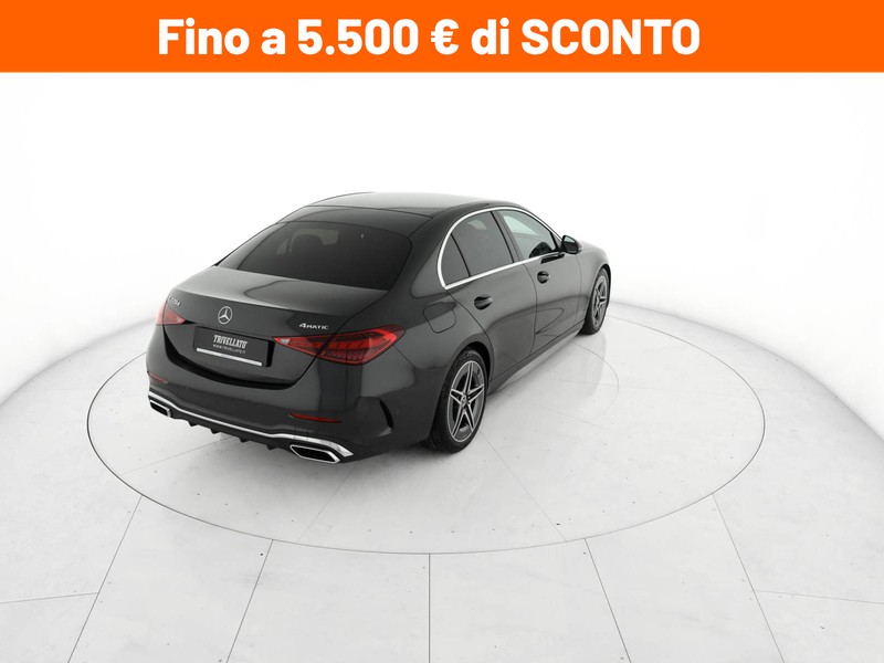 Mercedes Classe C Berlina 220 d mhev premium 4matic auto ibrido grigio