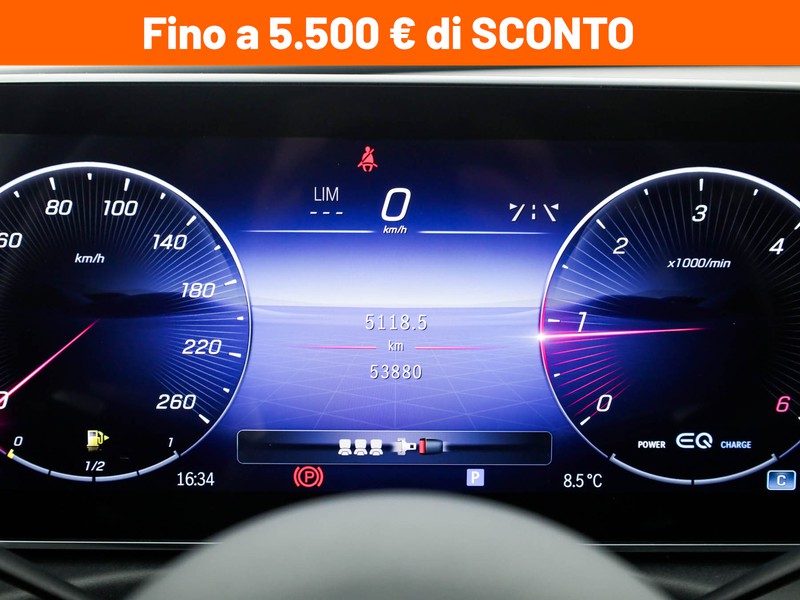 Mercedes Classe C Berlina 220 d mhev premium 4matic auto ibrido grigio