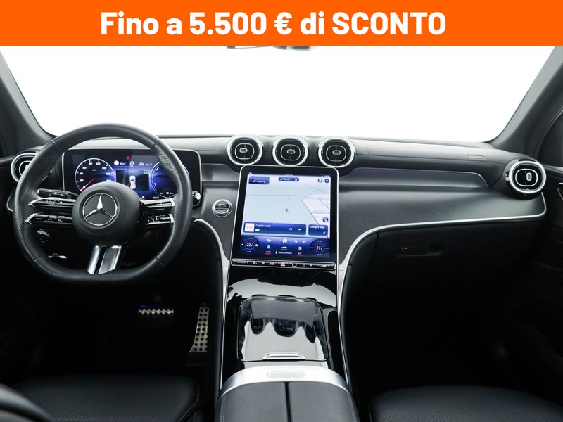 Mercedes GLC 300 de phev amg line advanced 4matic auto ibrido nero