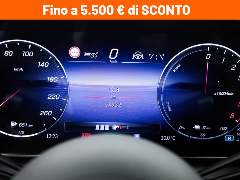 Mercedes GLC 300 de phev amg line advanced 4matic auto ibrido nero