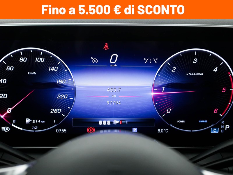 Mercedes GLC 220 d advanced plus 4matic auto ibrido grigio