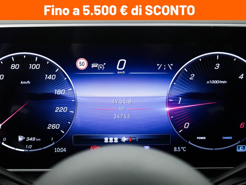 Mercedes GLC 300 d amg line advanced plus 4matic auto ibrido bianco