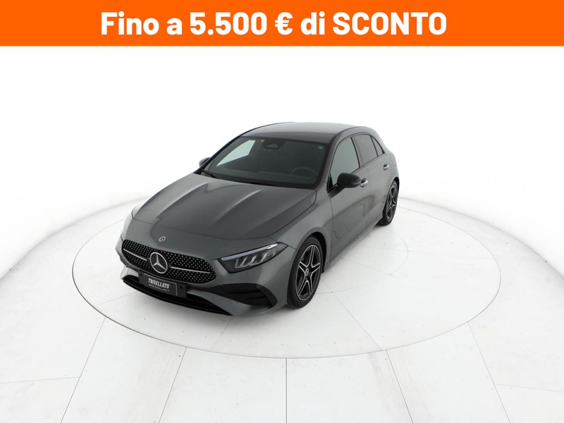 Mercedes Classe A 180 d amg line advanced plus auto diesel grigio