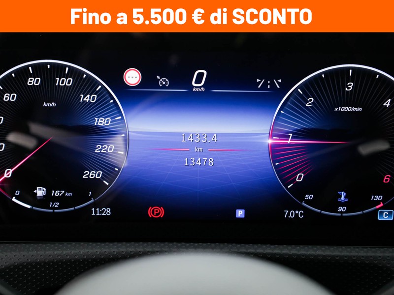 Mercedes Classe A 180 d amg line advanced plus auto diesel grigio