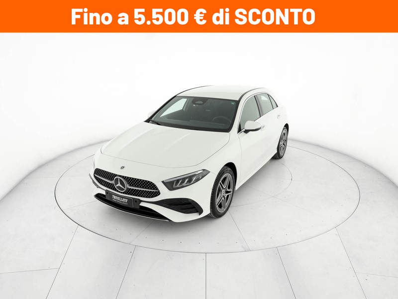 Mercedes Classe A 250 e phev amg line advanced plus auto ibrido bianco