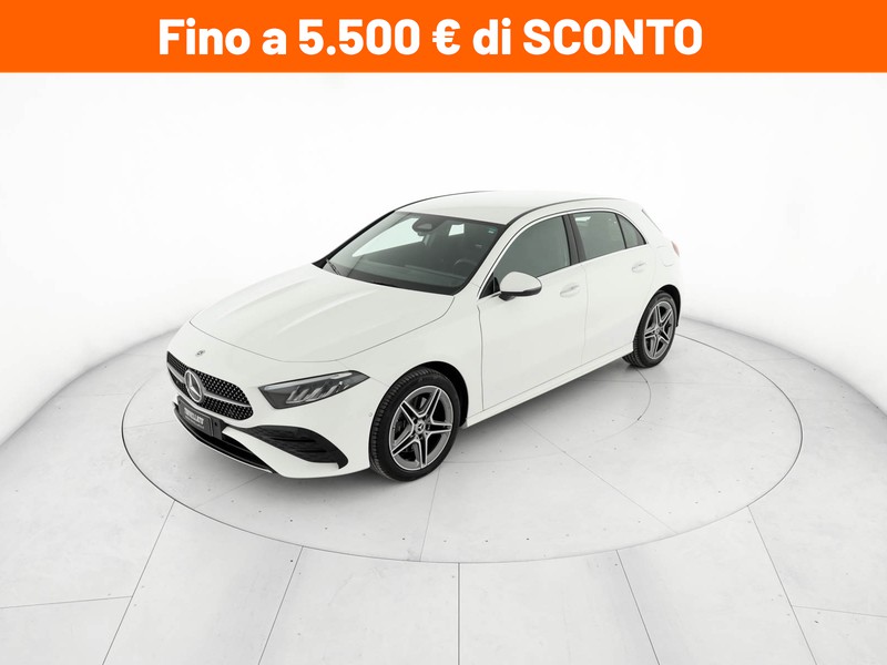 Mercedes Classe A 250 e phev amg line advanced plus auto ibrido bianco