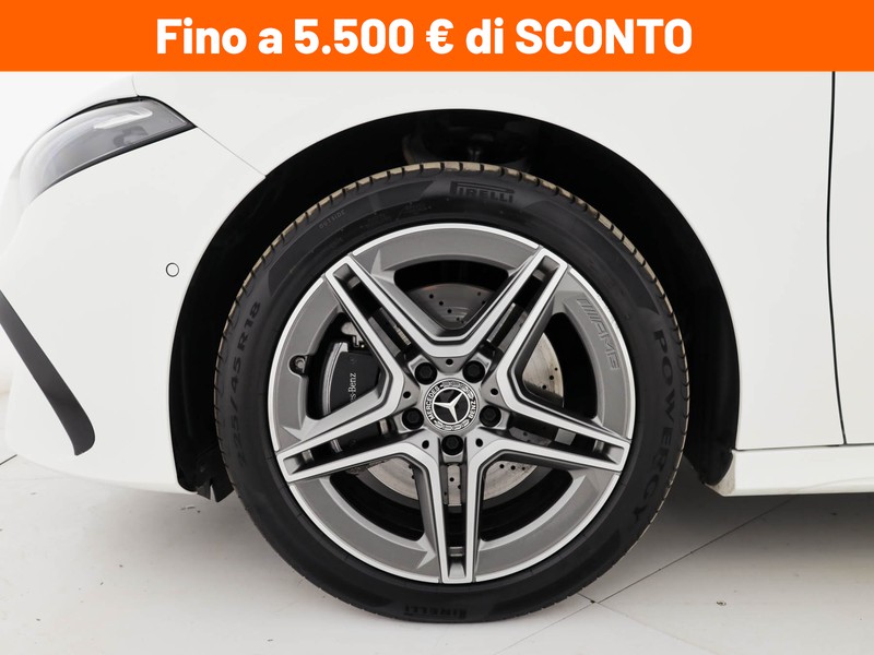 Mercedes Classe A 250 e phev amg line advanced plus auto ibrido bianco