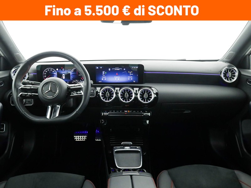 Mercedes Classe A 250 e phev amg line advanced plus auto ibrido bianco