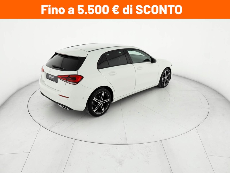 Mercedes Classe A 180 d sport auto diesel bianco