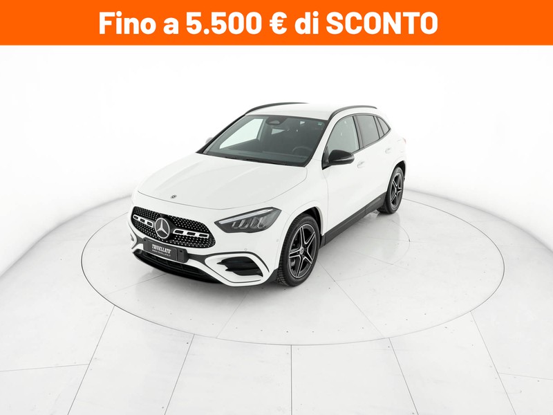 Mercedes GLA 180 d amg line premium auto diesel bianco