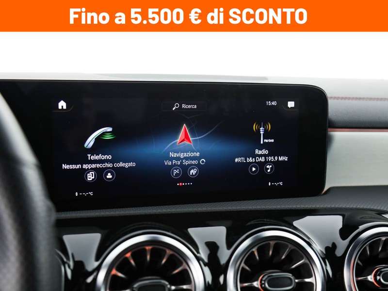 Mercedes CLA Shooting Brake  200 d premium auto diesel nero