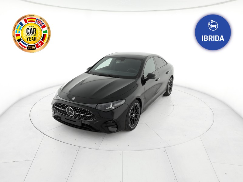 Mercedes CLA Coupè 200 amg line premium 4matic auto ibrido nero