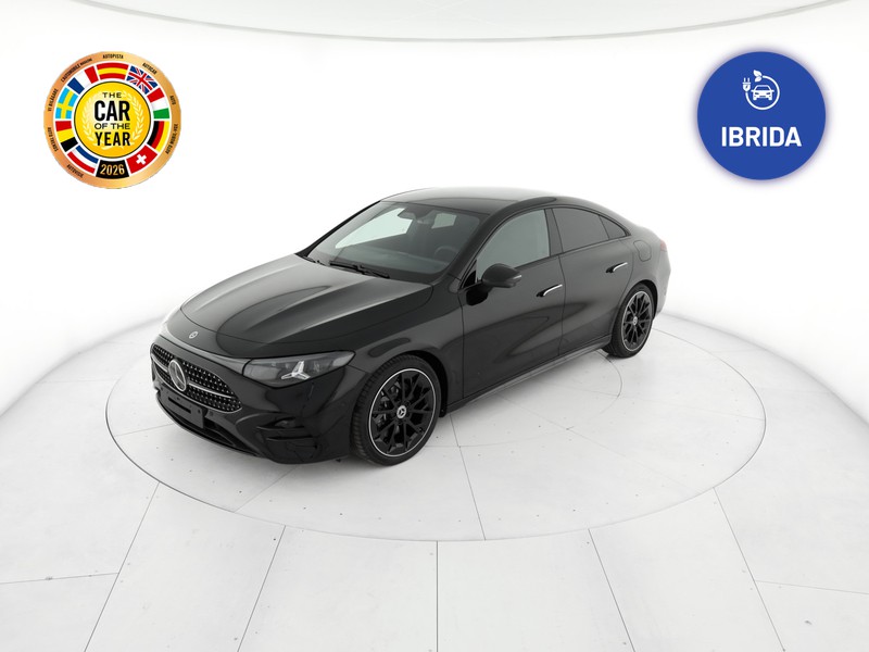 Mercedes CLA Coupè 200 amg line premium 4matic auto ibrido nero