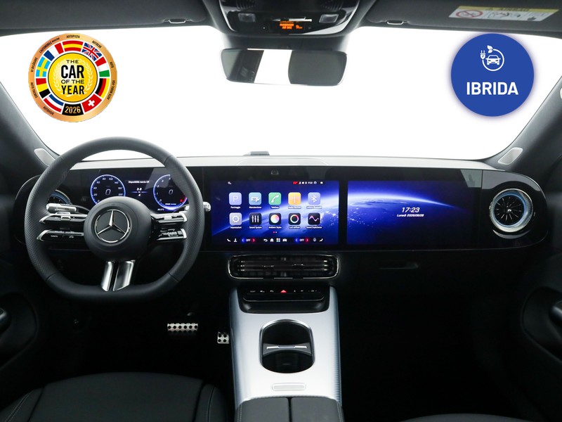 Mercedes CLA Coupè 200 amg line premium 4matic auto ibrido nero