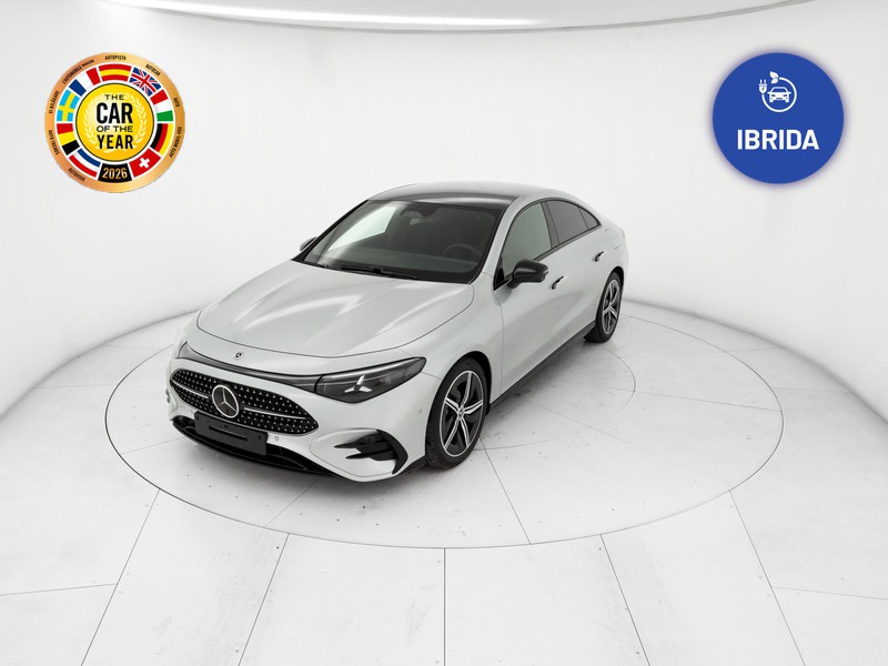 Mercedes CLA Coupè 200 amg line advanced plus 4matic auto ibrido argento