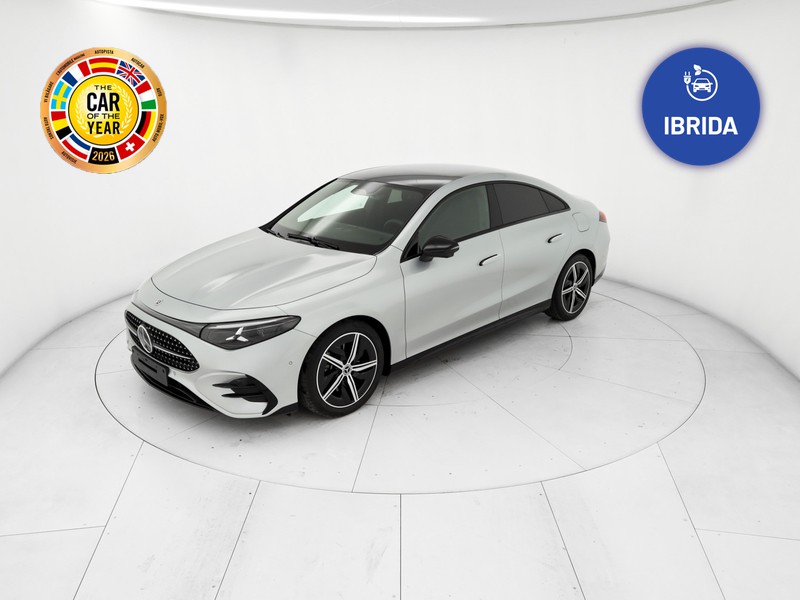 Mercedes CLA Coupè 200 amg line advanced plus 4matic auto ibrido argento