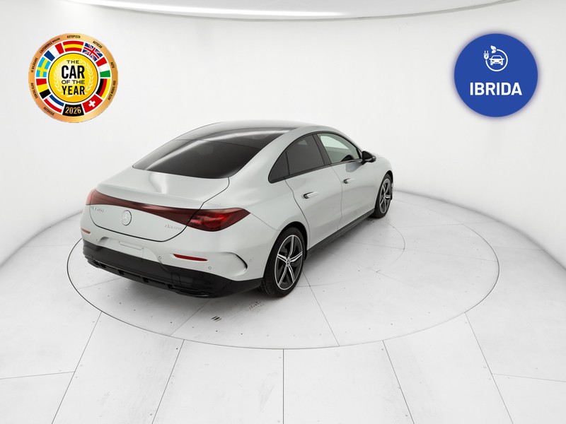 Mercedes CLA Coupè 200 amg line advanced plus 4matic auto ibrido argento