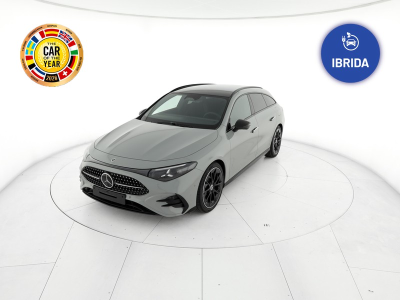 Mercedes CLA Shooting Brake  200 amg line advanced plus auto ibrido grigio