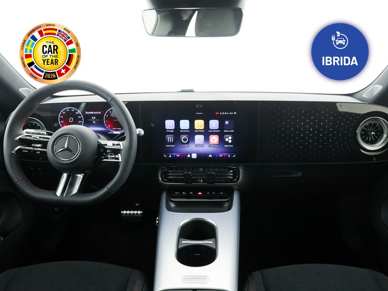 Mercedes CLA Coupè 200 amg line advanced plus auto ibrido nero