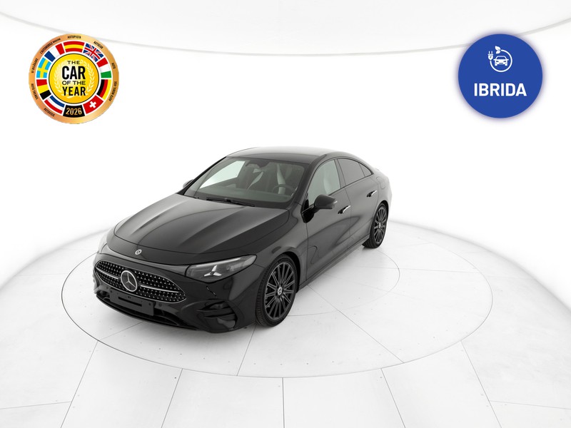 Mercedes CLA Coupè 200 amg line premium auto ibrido nero