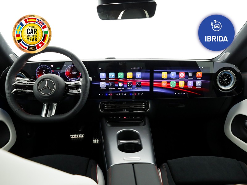 Mercedes CLA Coupè 200 amg line premium auto ibrido nero