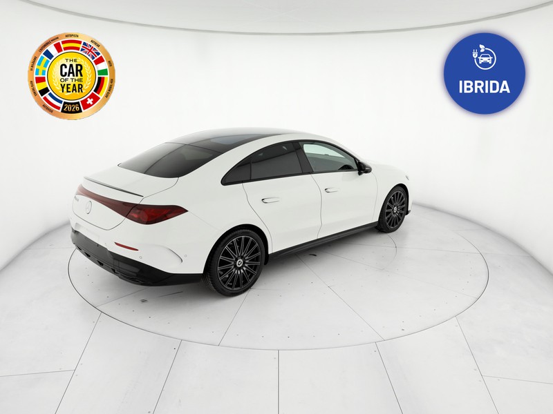 Mercedes CLA Coupè 200 amg line premium plus auto ibrido bianco