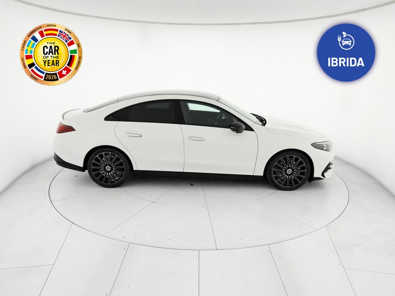 Mercedes CLA Coupè 200 amg line premium plus auto ibrido bianco