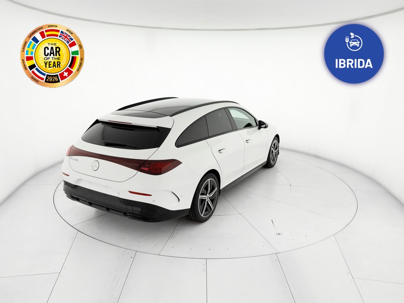 Mercedes CLA Shooting Brake  180 amg line advanced plus auto ibrido bianco