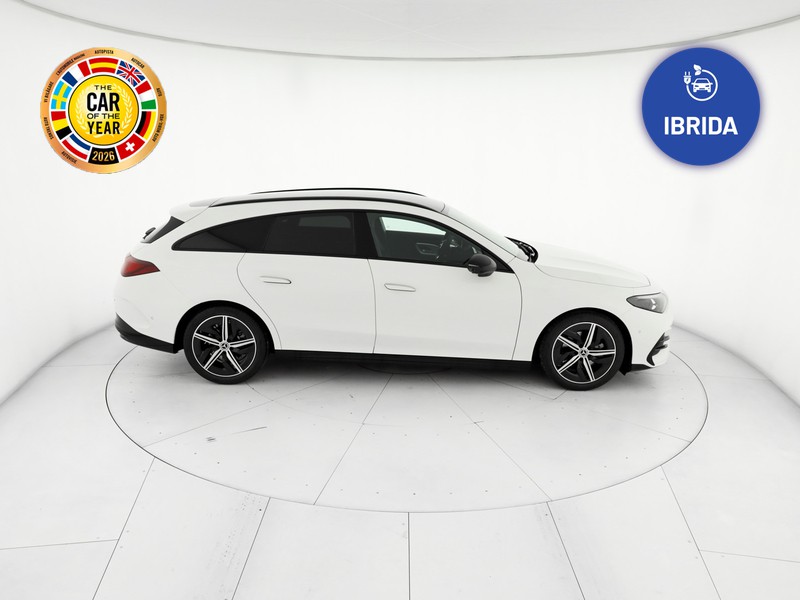 Mercedes CLA Shooting Brake  180 amg line advanced plus auto ibrido bianco