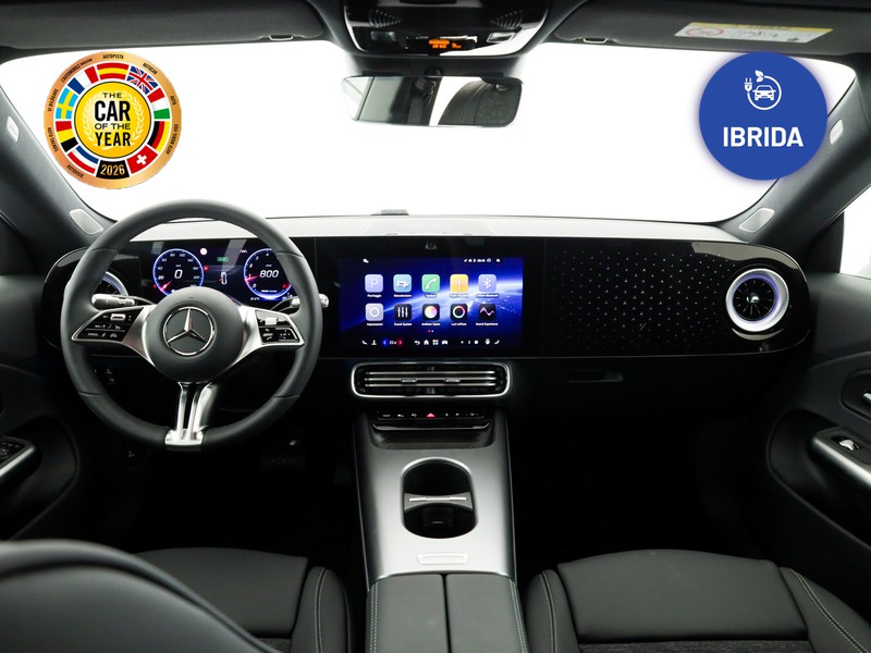 Mercedes CLA Shooting Brake  180 advanced plus auto ibrido bianco
