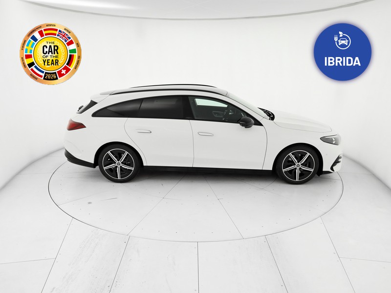 Mercedes CLA Shooting Brake  200 amg line advanced plus auto ibrido bianco