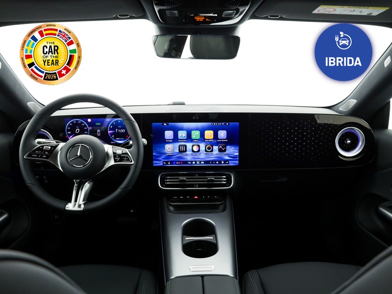 Mercedes CLA Coupè 180 advanced plus auto ibrido argento