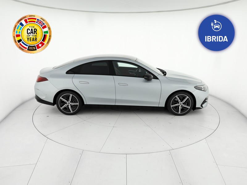 Mercedes CLA Coupè 180 amg line advanced plus auto ibrido argento