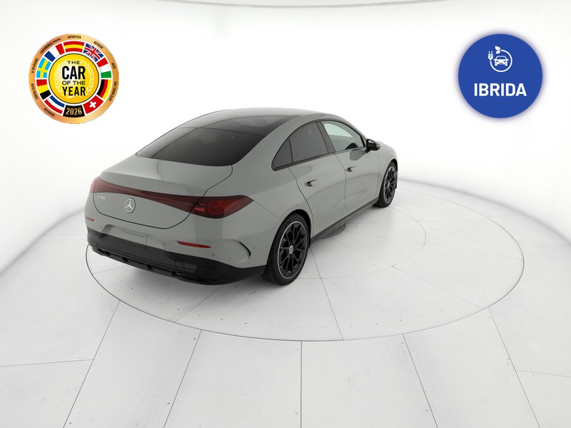 Mercedes CLA Coupè 180 amg line advanced plus auto ibrido grigio