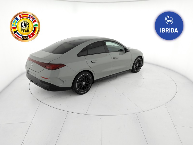 Mercedes CLA Coupè 180 amg line advanced plus auto ibrido grigio