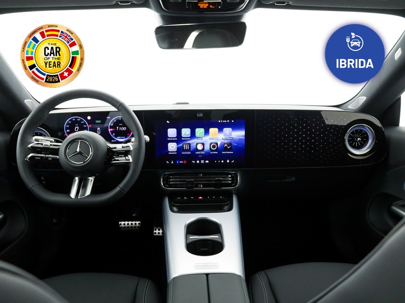 Mercedes CLA Coupè 180 amg line advanced plus auto ibrido grigio