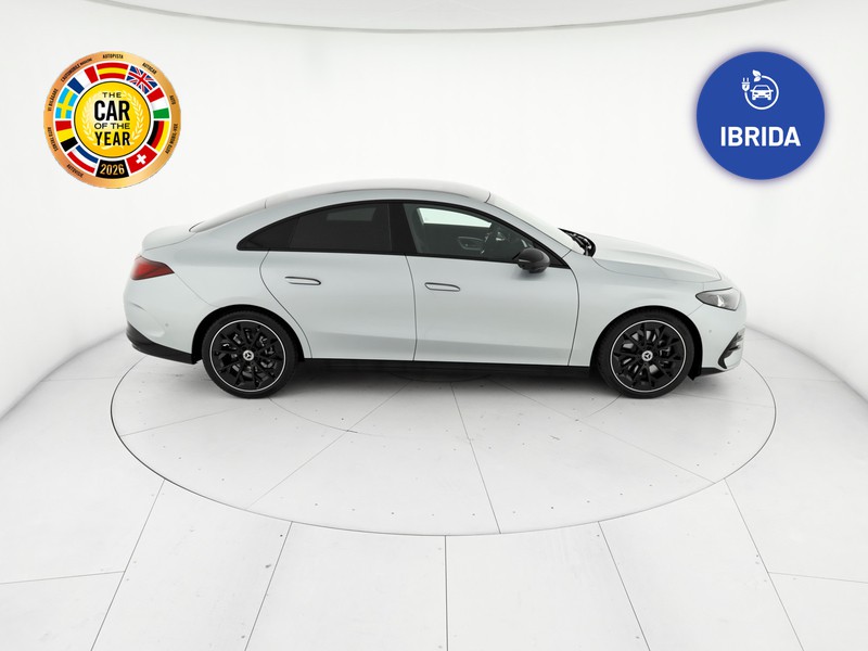 Mercedes CLA Coupè 200 amg line advanced plus auto ibrido argento
