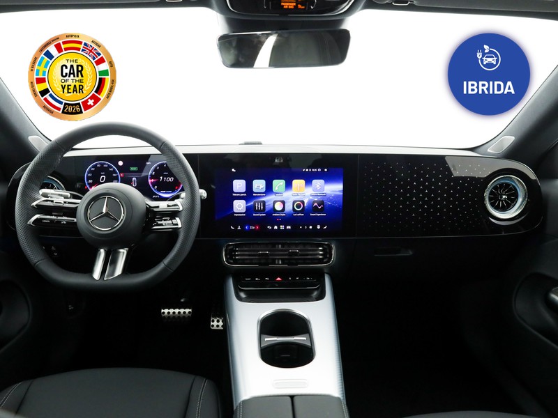 Mercedes CLA Coupè 200 amg line advanced plus auto ibrido argento