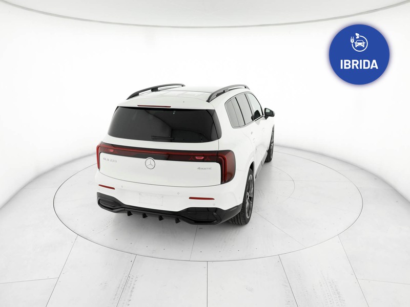 Mercedes GLB 220 amg line advanced plus 4matic auto ibrido bianco