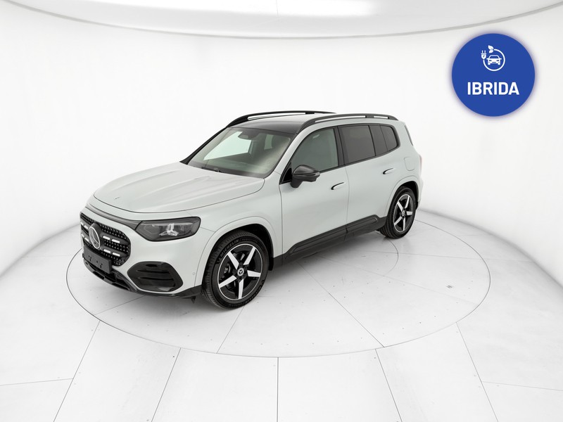 Mercedes GLB 200 amg line advanced plus 4matic auto ibrido argento