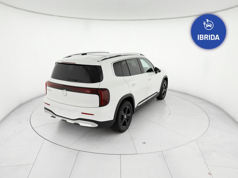 Mercedes GLB 180 advanced auto ibrido bianco
