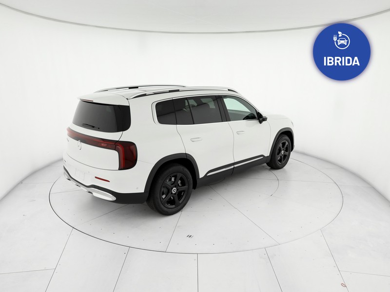 Mercedes GLB 180 advanced auto ibrido bianco