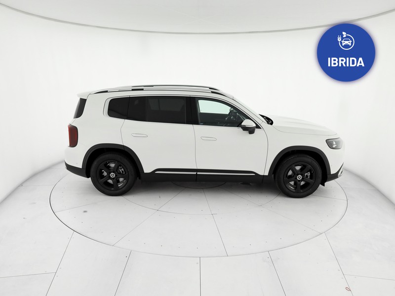 Mercedes GLB 180 advanced auto ibrido bianco