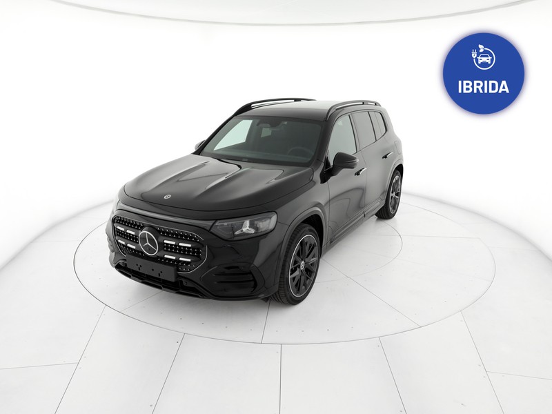 Mercedes GLB 180 amg line premium auto ibrido nero