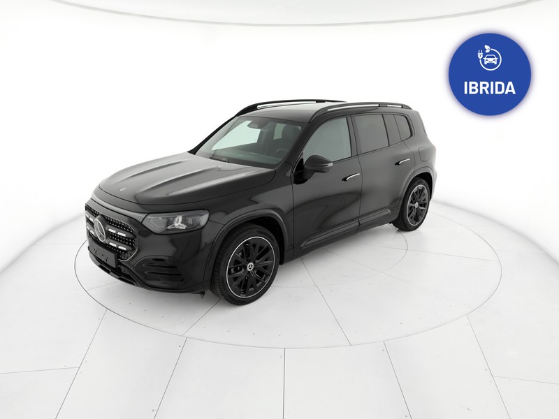Mercedes GLB 180 amg line premium auto ibrido nero