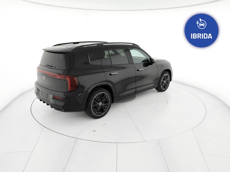 Mercedes GLB 180 amg line premium auto ibrido nero