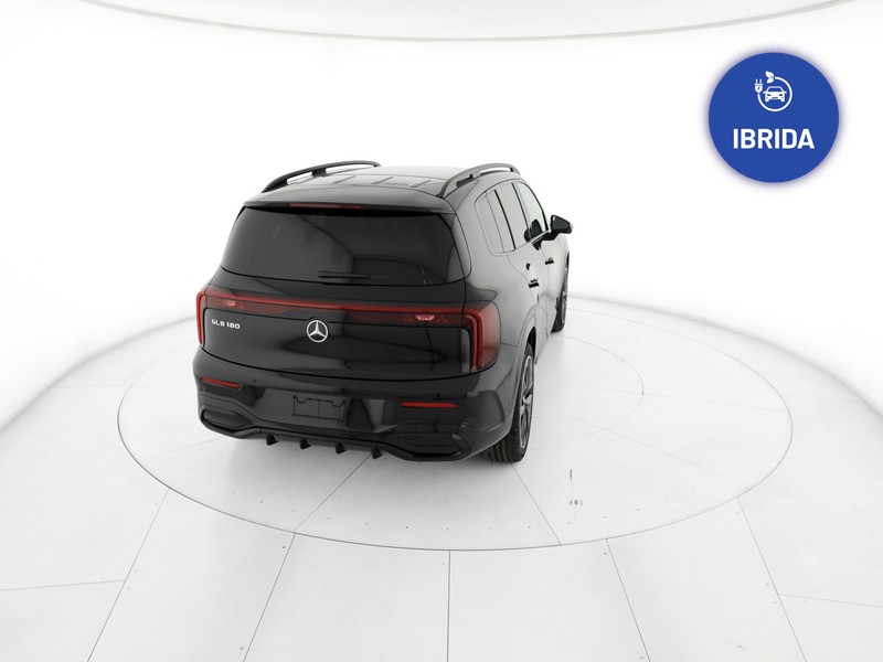 Mercedes GLB 180 amg line premium auto ibrido nero