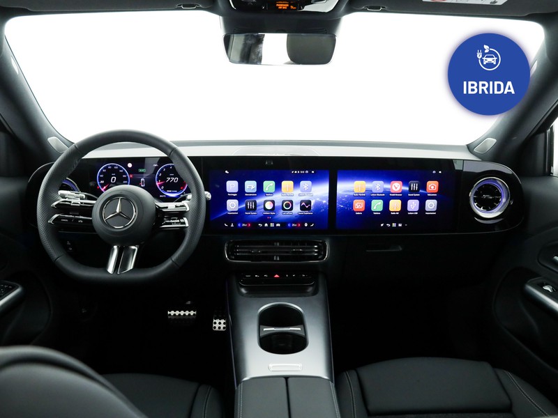 Mercedes GLB 180 amg line premium auto ibrido nero